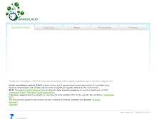 Tablet Screenshot of greenland-project.eu